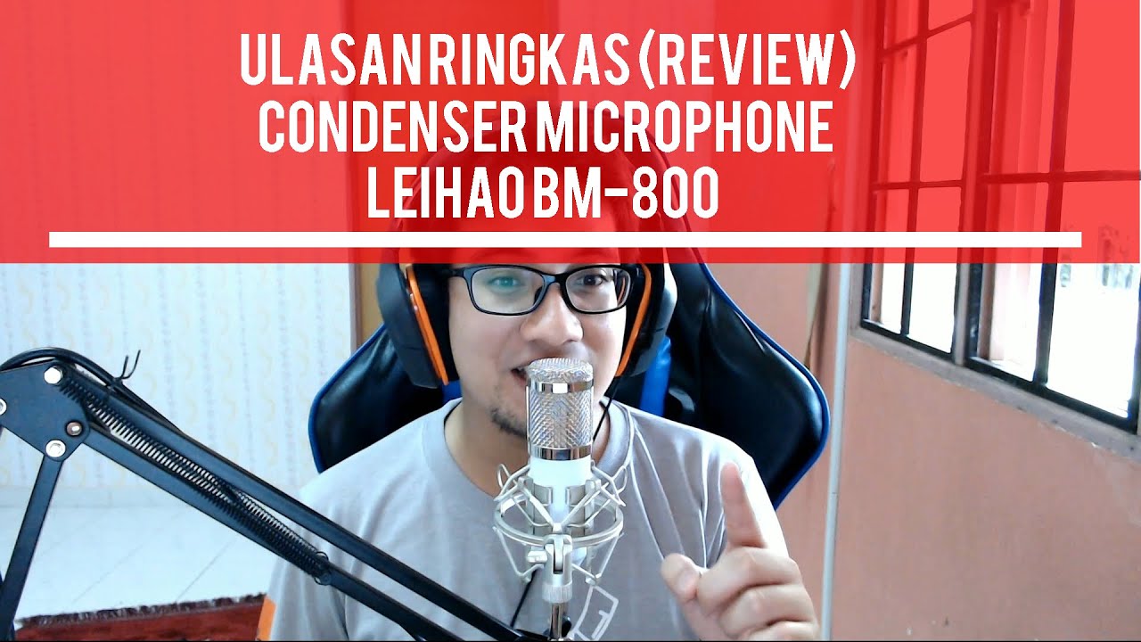 Leihao BM-800 Condenser Mic | Murah, tapi berbaloi ke? | Review Ringkas | HFY Channel