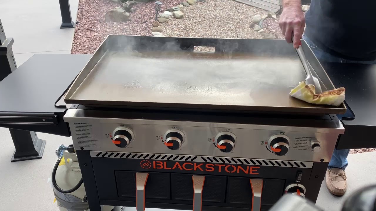 How to season your new Blackstone Air Fryer Griddle Combo