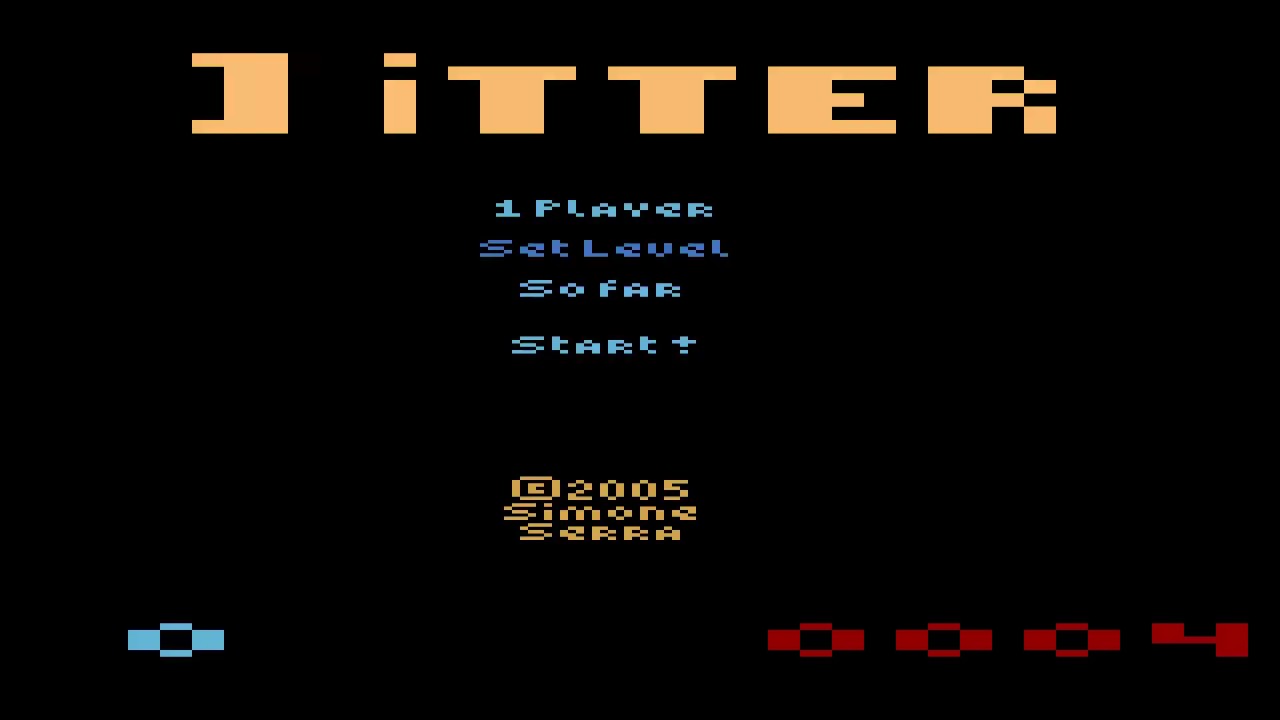 ATARI 2600 Jitter 2005 Simone Serra WIP