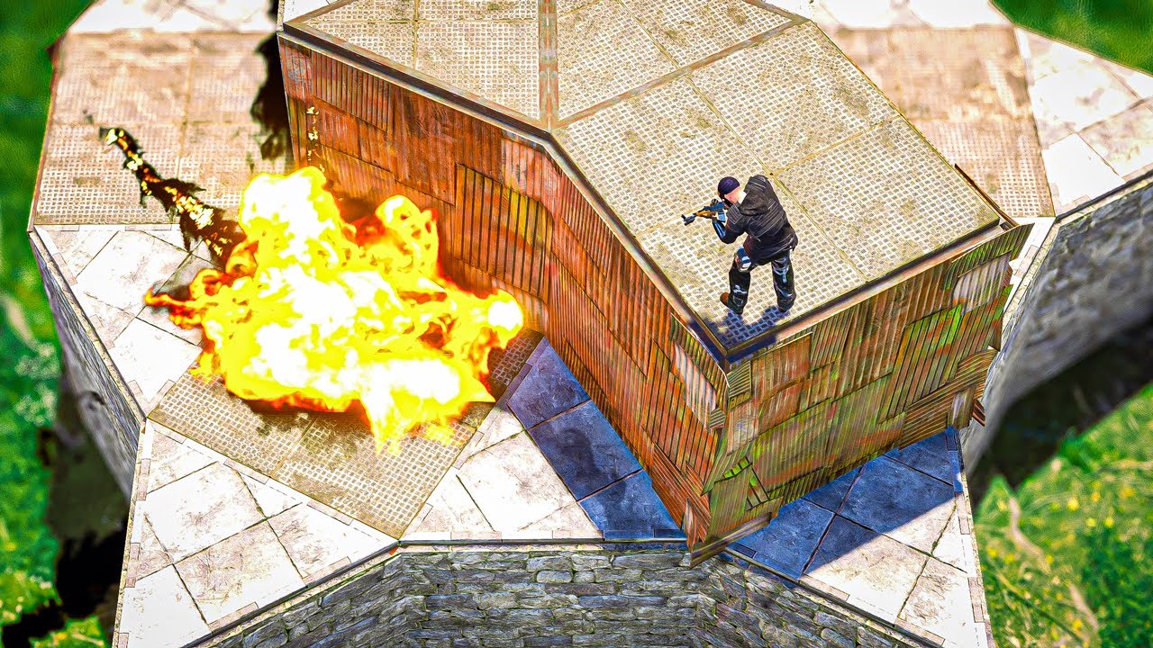 ONLINE RAIDS are EASY when you find the WEAK POINT 💥 - RUST SOLO #10 S140