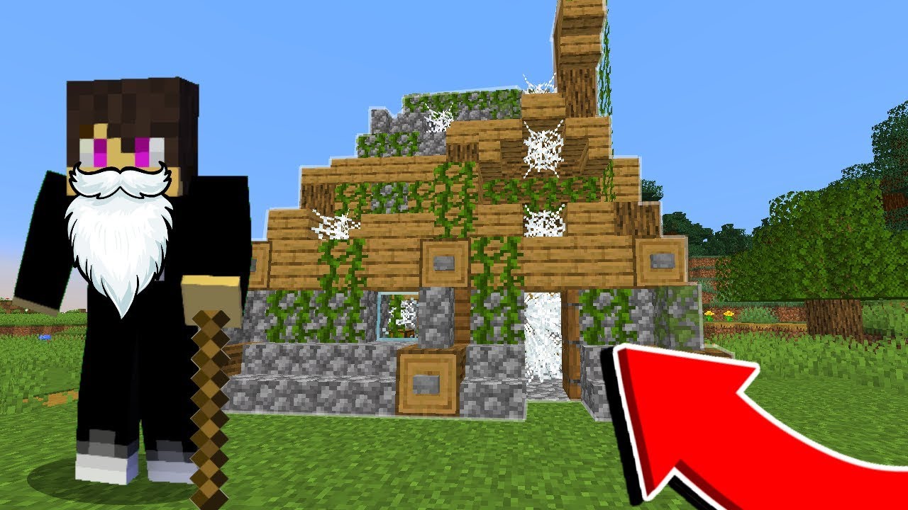 1000 ÉVES HÁZ A MINECRAFTBAN 100% REJTEKHELY!