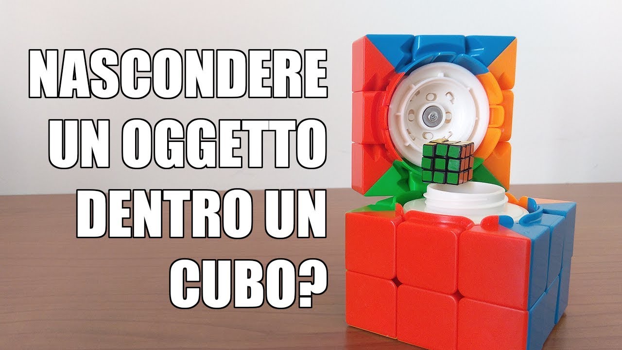 IL CUBO DI RUBIK PORTA OGGETTI