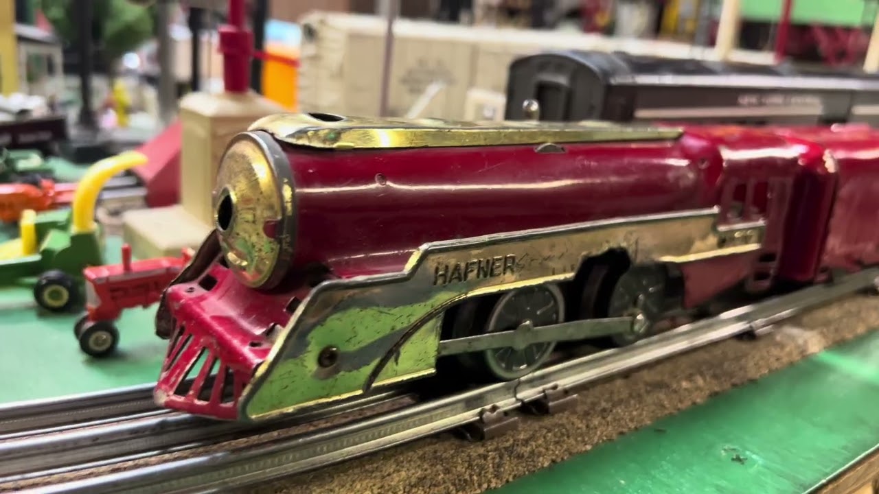 Happy Valentines Day! Hafner and Hornby Clockwork Train Sets!