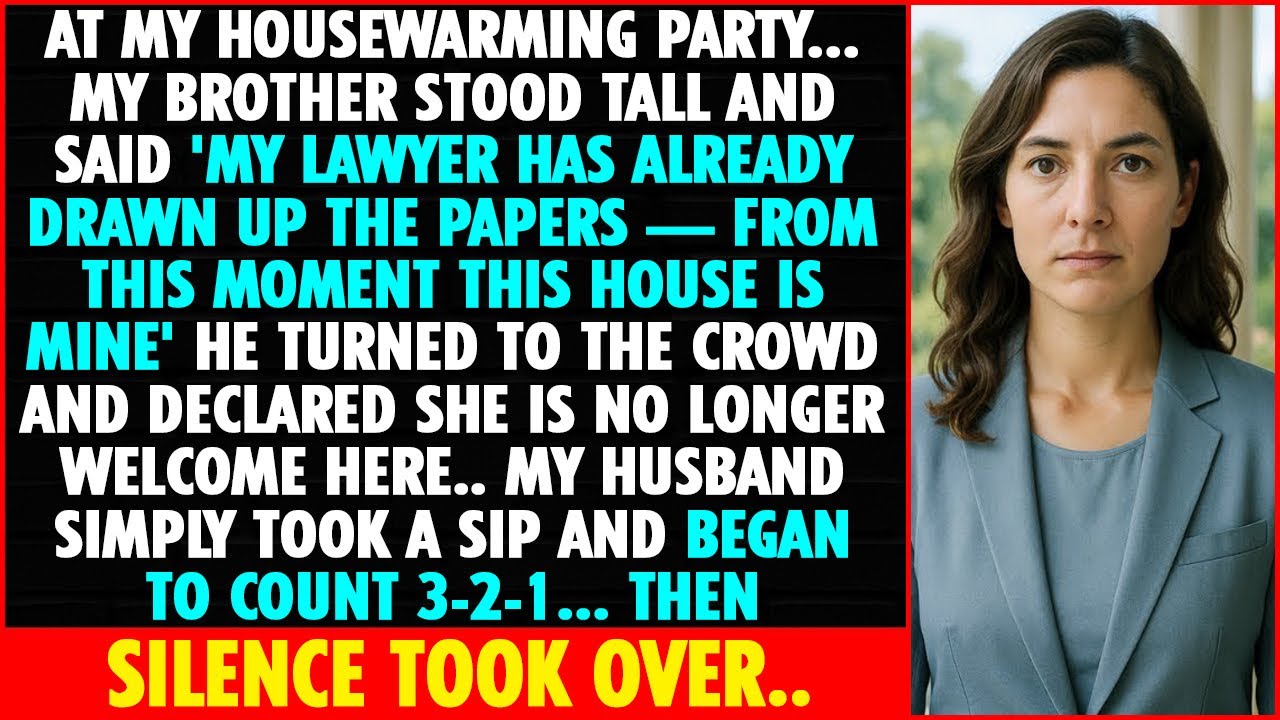 At The Family Party, My Brother Shouted &ldquo;Now I&rsquo;M The Owner Of That House&hellip; Get Out,&rdquo; So I&hellip;