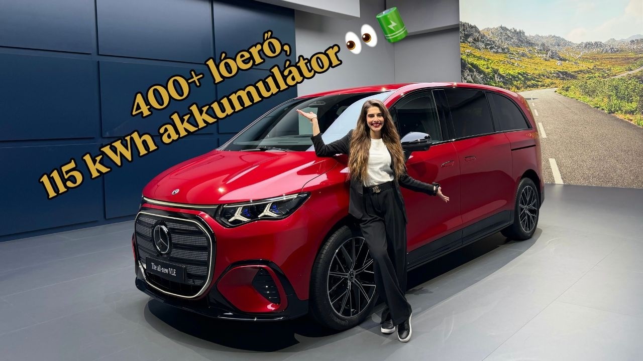 AMG személyszállító? Túl sok erre a világra?  - Luxus és erő a Mercedes-Benz VLE-ben (bemutató)