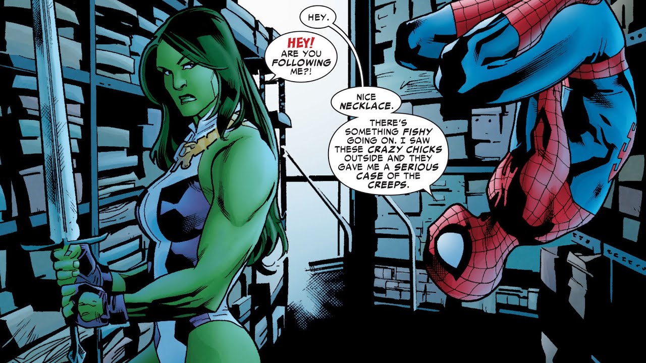 Spider-Man Wants To Date She-Hulk