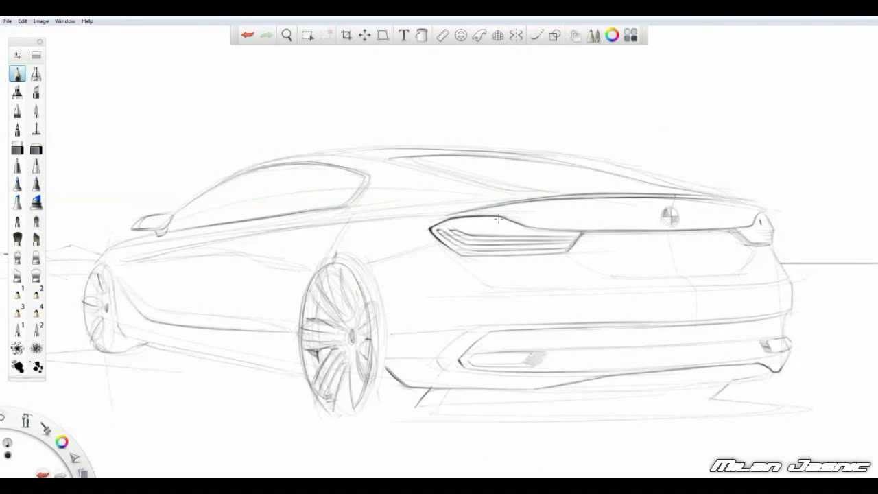 Milan Jasnic - Cardesign - Sketching - BMW 2015