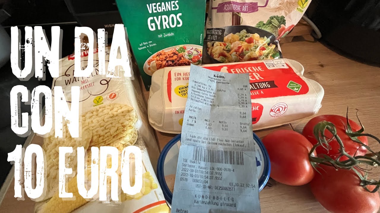 Cuánto puedo comprar con 10 euros en un Supermercado en Alemania? 🇩🇪 @katianaenalemania