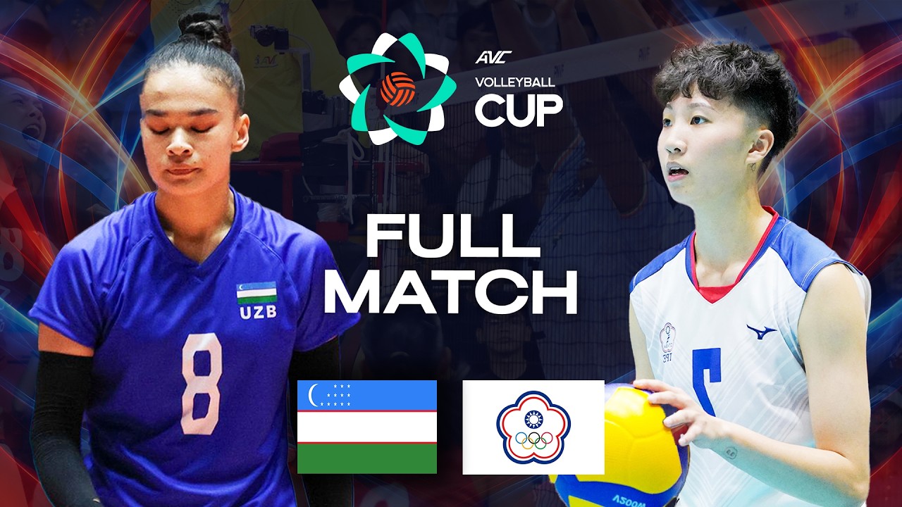 Uzbekistan vs. Chinese Taipei - Pool Play | AVC Women's Cup 2026