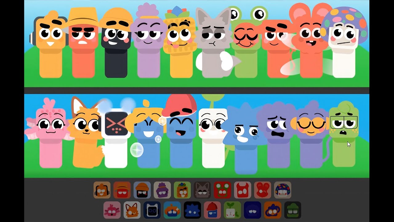 Incredibox - Sprunbox : Normal/Horror (All Character Together)