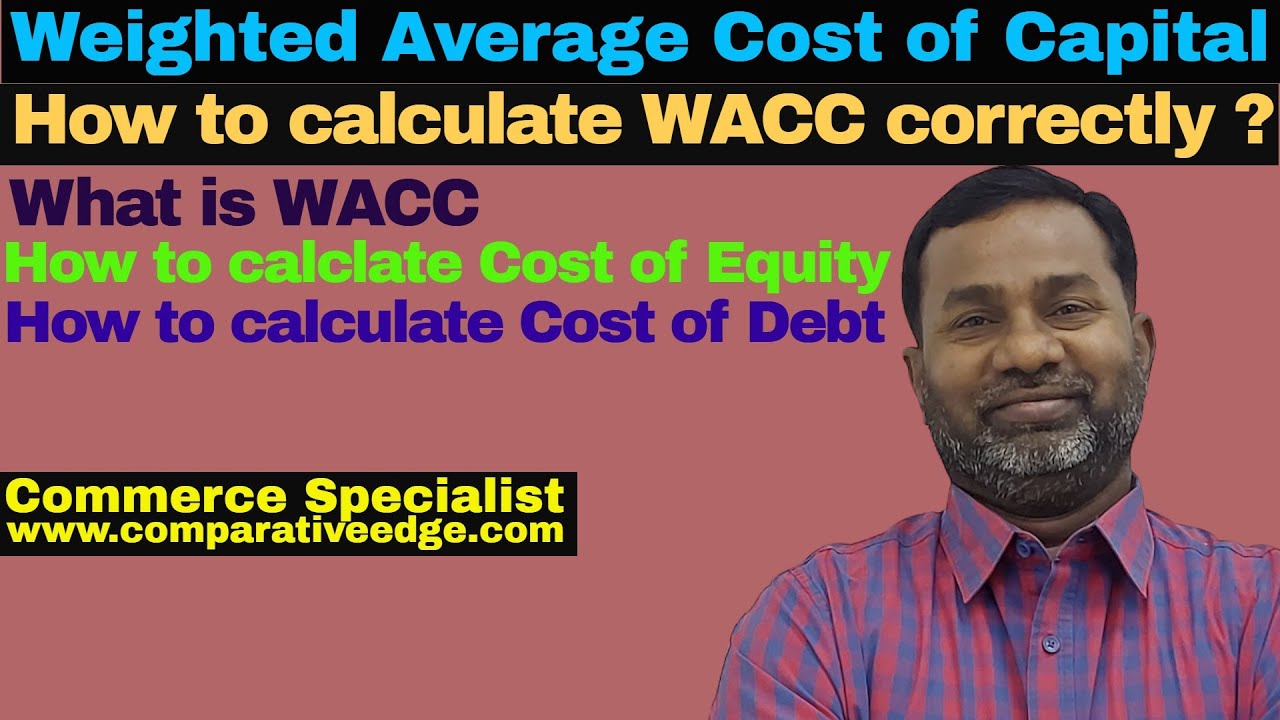 Средневзвешенная стоимость капитала | WACC | Как рассчитать WACC | ACCA | CMA | Специалист по ком...