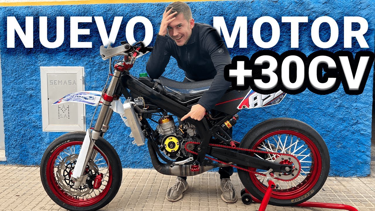 NUEVO MOTOR😍Proyecto Derbi DRD PRO