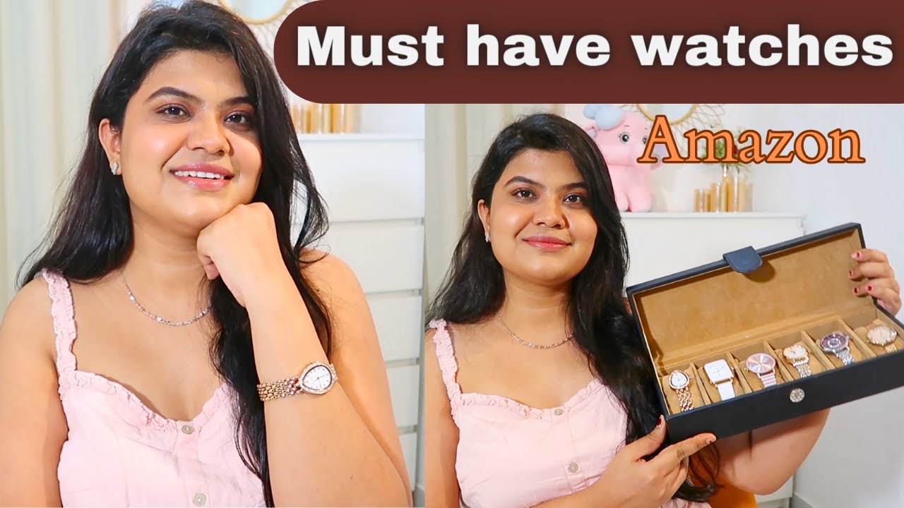 Huge Amazon watches Haul french connection fastrack daniel klein fossil bella monza gift ideas women