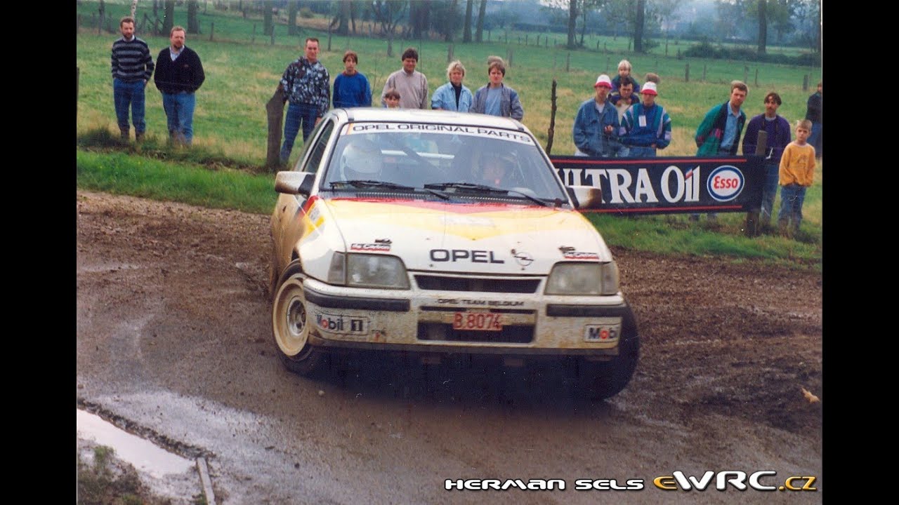 Drive Rally Retro: Best of.... Bruno Thiry. Opel Kadett GSi 16V -  Rally's Belgium