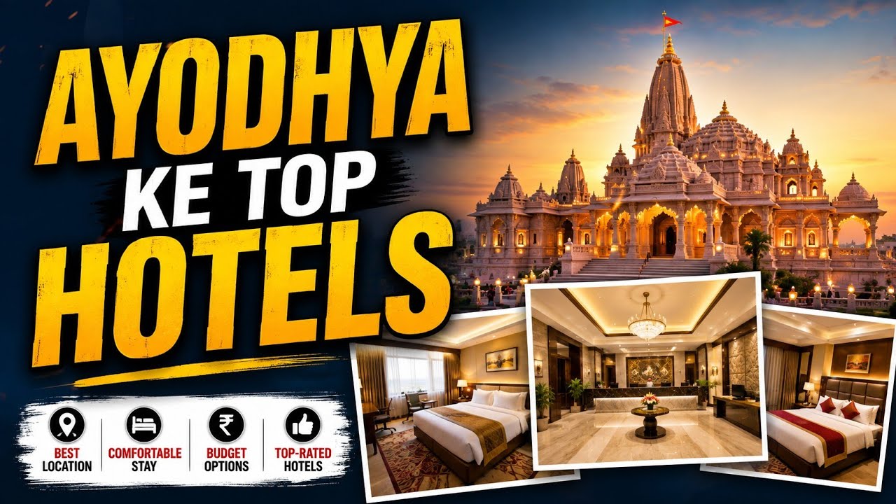 Ayodhya Ke Top 10 Hotels | Best Hotels in Ayodhya 2026