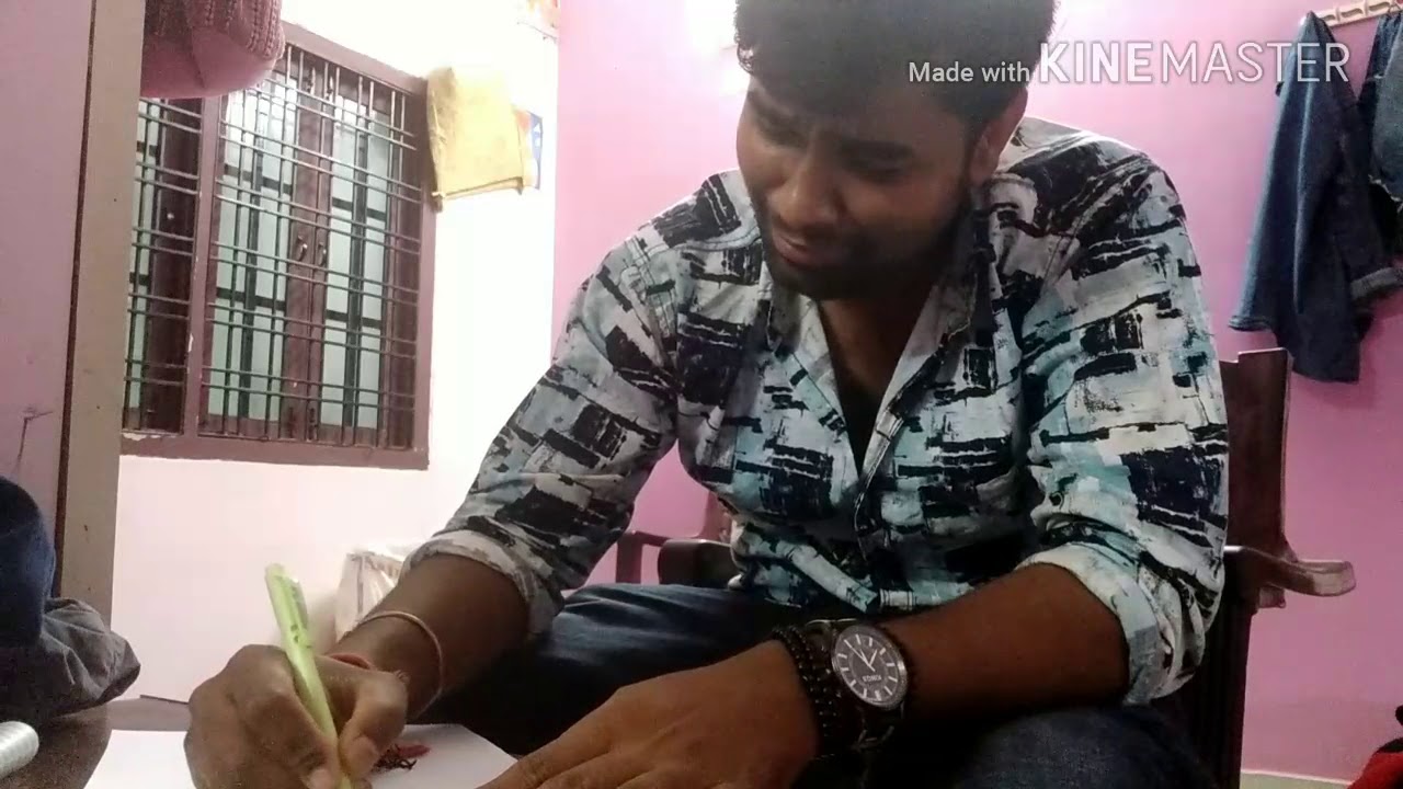 Danush's 3 movie climax scene remake by Bantu shravan kumar