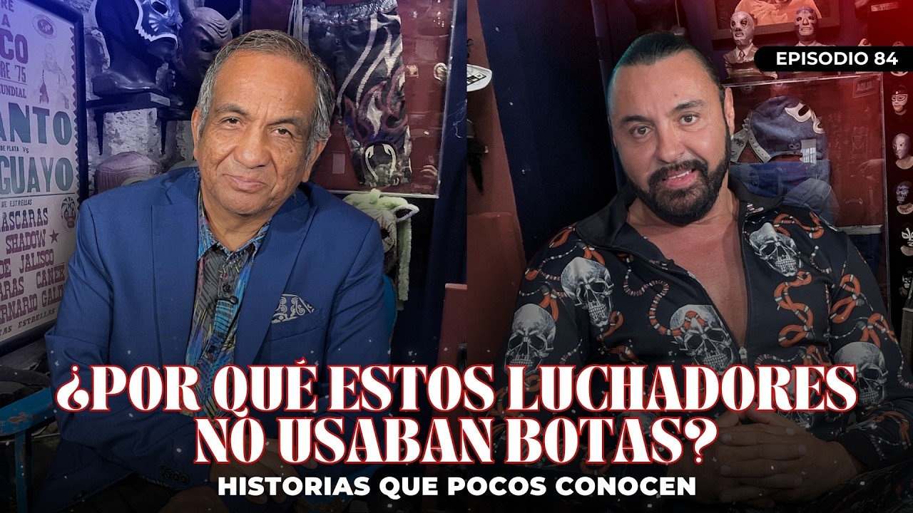 🦶 ¿POR QUÉ ESTOS LUCHADORES NO USABAN BOTAS? | #AnecdotarioConLatin y Andrés Pérez Sustaita