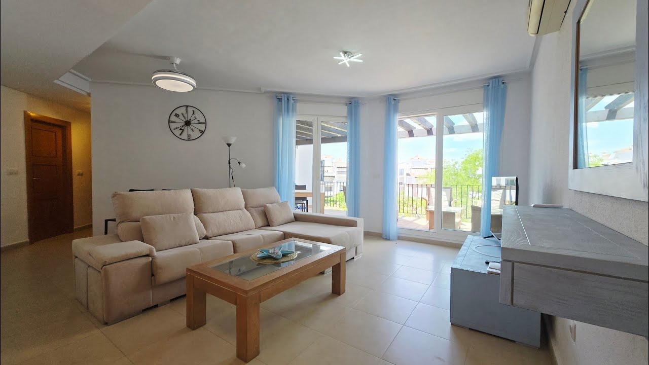 La Torre Golf Resort,  2 Bed Top Floor Penthouse Apartment With Golf View,  138,000€