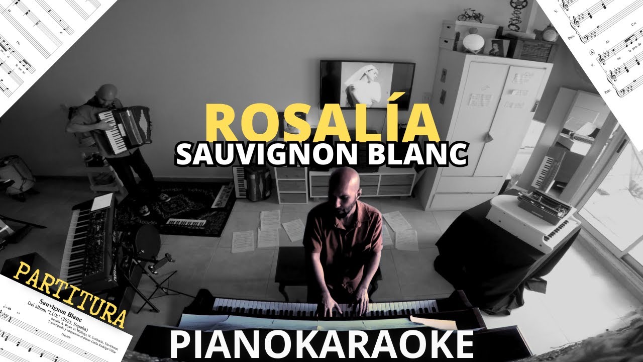 Rosalia - Sauvignon Blanc (Partitura + PianoKaraoke)