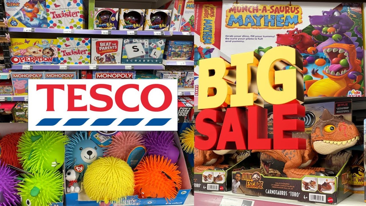 The BIG TESCO SALE of KIDS TOYS UP TO 70% OFF! Come SHOP with me VLOG