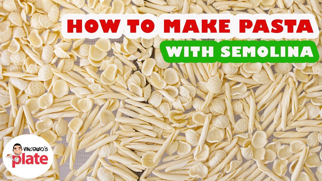 I Whipped Up Amazing Pasta Dough Using Just Semolina Flour and Water!