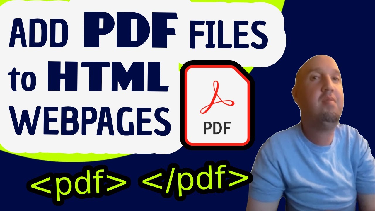 Как добавить PDF-файлы на HTML-страницы с помощью библиотеки PDF JS | PDF Viewer
