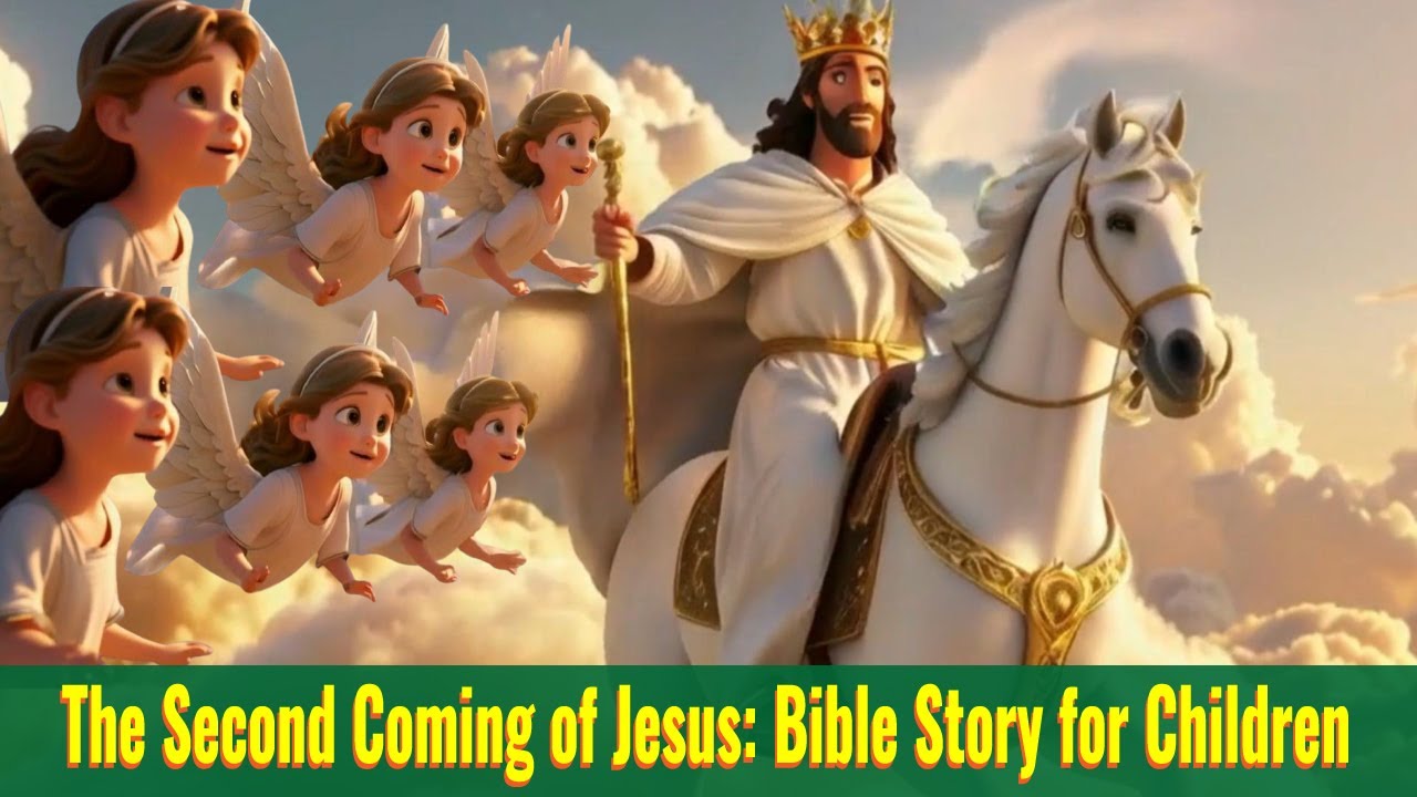 Jesus Returns in Glory! ✨ The Second Coming of Jesus | Bible Story for Children