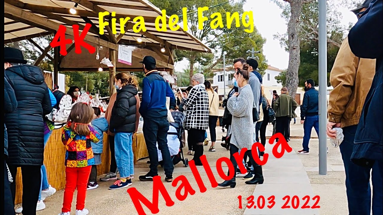 🇪🇸Mallorca Marratxi 🏺Fira del Fang🗓13 March 2022📷4K 60
