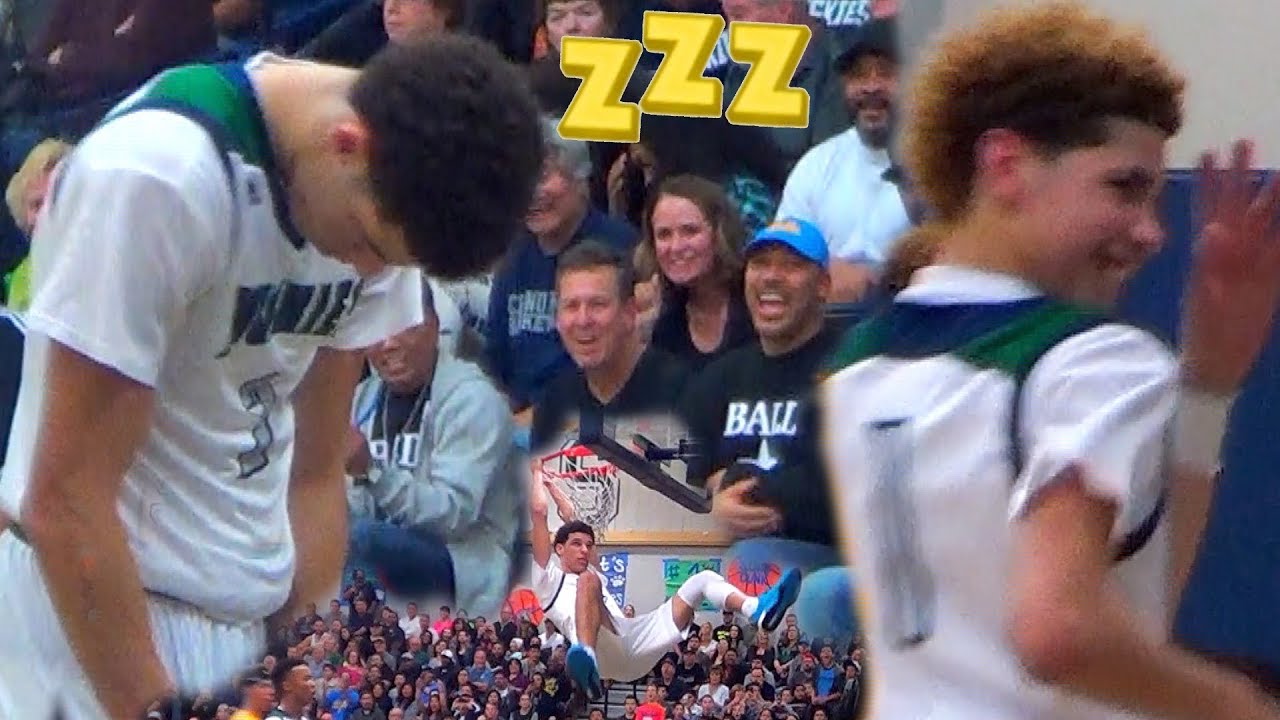 Lonzo Ball's EASIEST Game EVER PART 2! PRIME Chino Hills DESTROYS Los Osos Again!