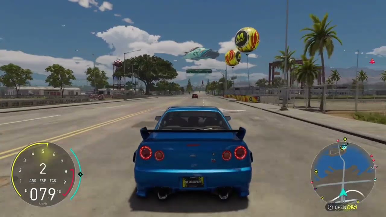 گیم پلی Nissan R34 بازی THE CREW MOTORFEST