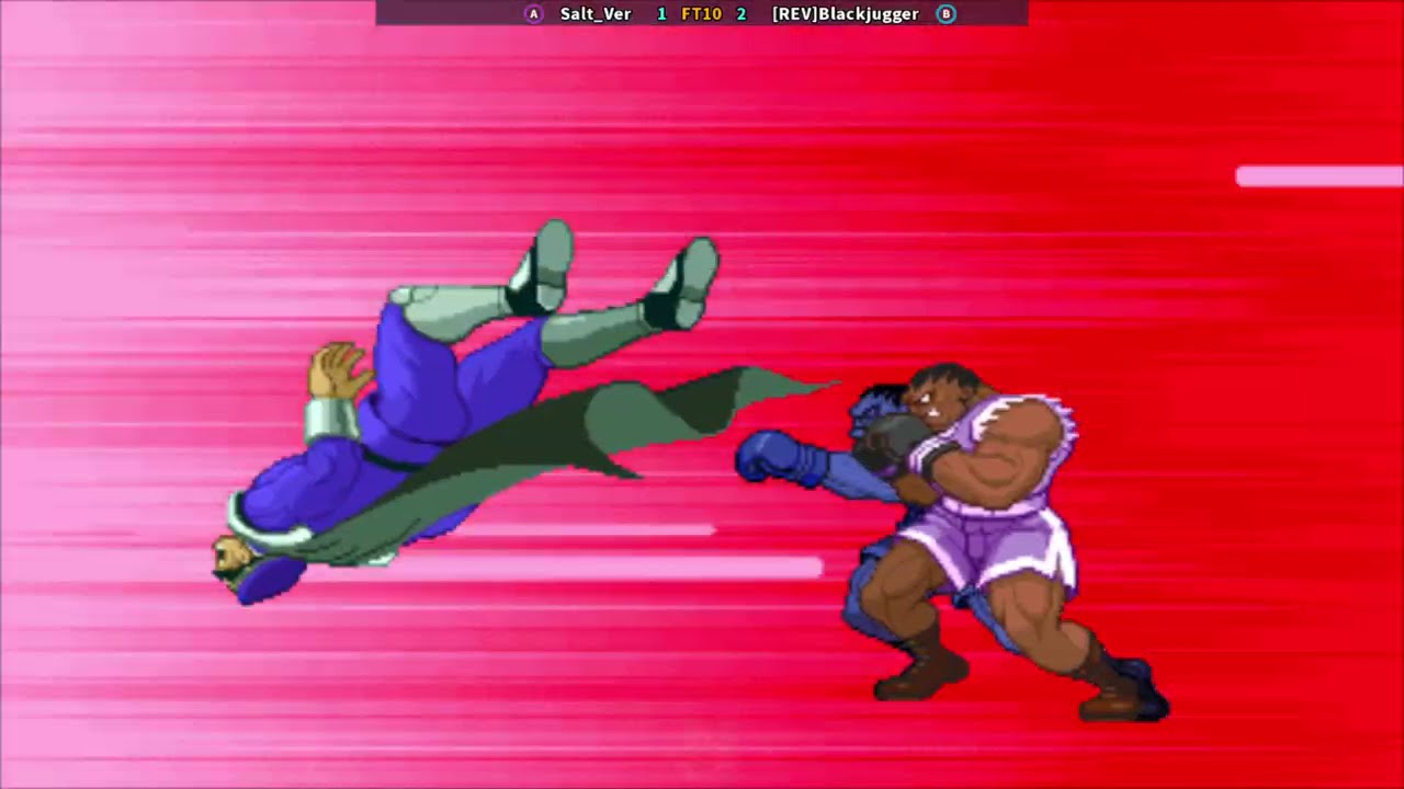 Street Fighter Alpha 3 Salt_Ver (CH) vs [REV]Blackjugger (BR) || Play Date 10 Mar 26