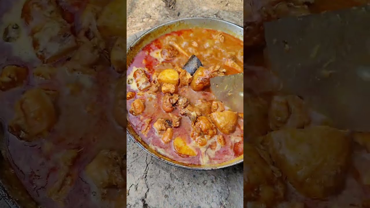 Sunday Special Lunch Chicken ହାତ ଚାଟିକି ସମସ୍ତେ ଖାଇଲେ @mamunvlogodia #chicken #food 