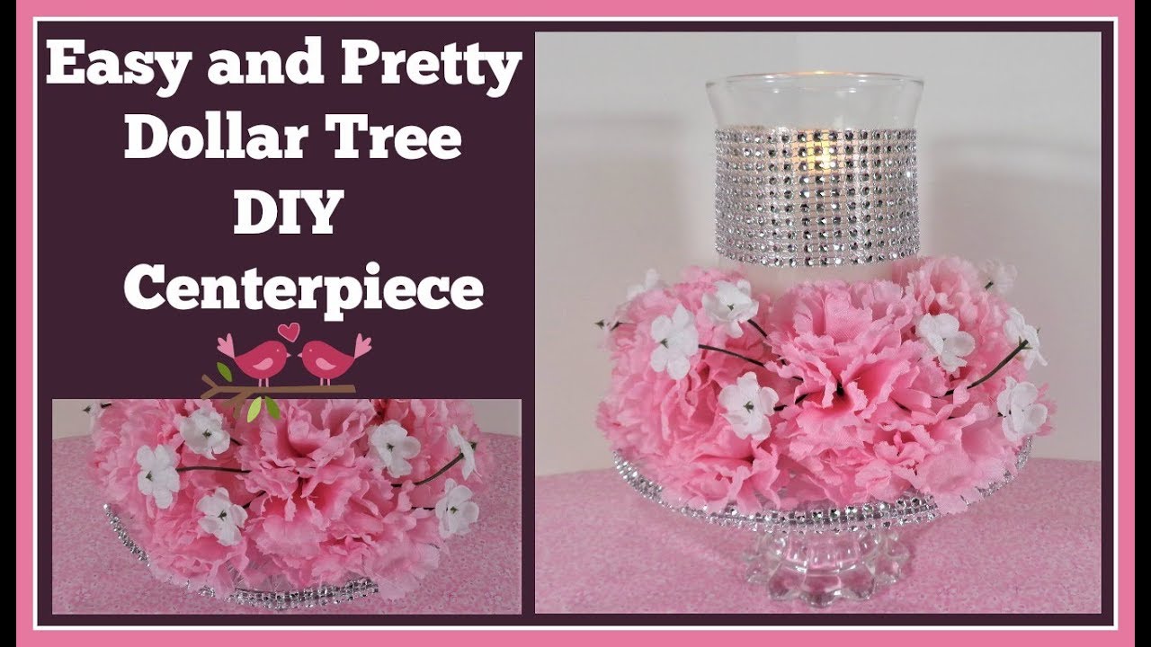 Pretty and Easy Dollar Tree DIY 🌸 Centerpiece for Wedding and Special Occasions