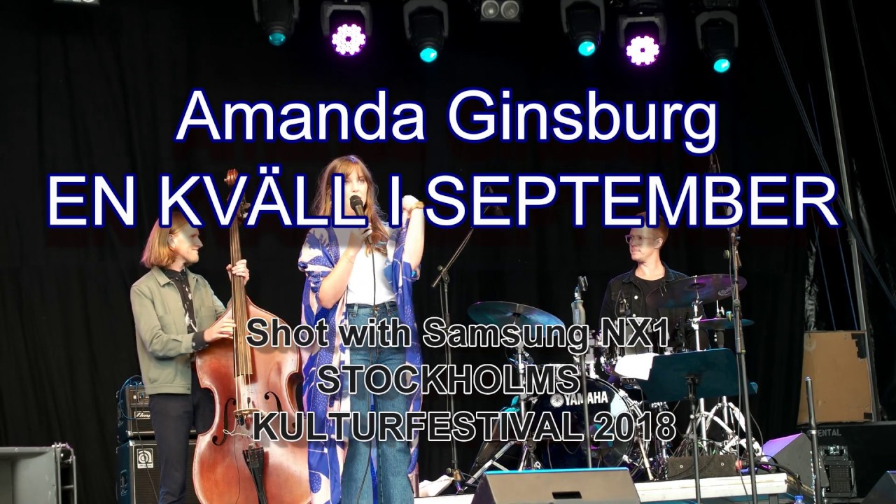 Amanda Ginsburg - EN KVÄLL I SEPTEMBER