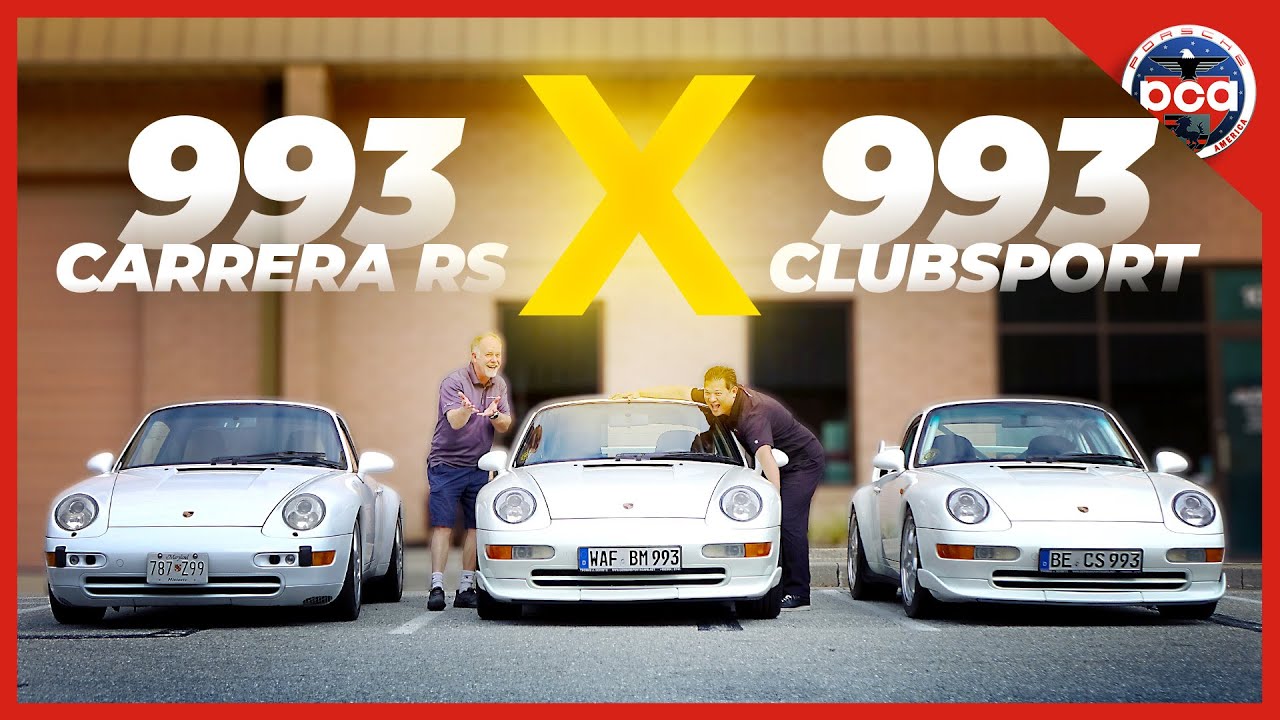 Porsche 993 Carrera RS против Clubsport: всё, что вам нужно знать
