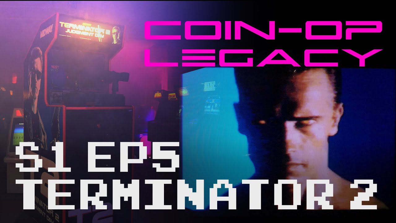 Le blockbuster Terminator 2 par MIDWAY – COIN OP LEGACY