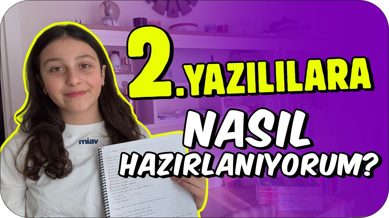 7.Sınıf Ders Çalışma Günlüğüm | Yazılıya Nasıl Hazırlanıyorum 😌💯