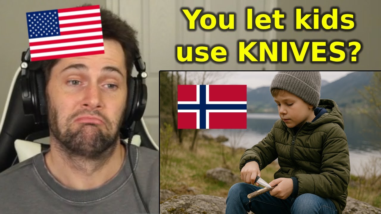 American Reacts to How Norwegians Raise Their Children | Part 2