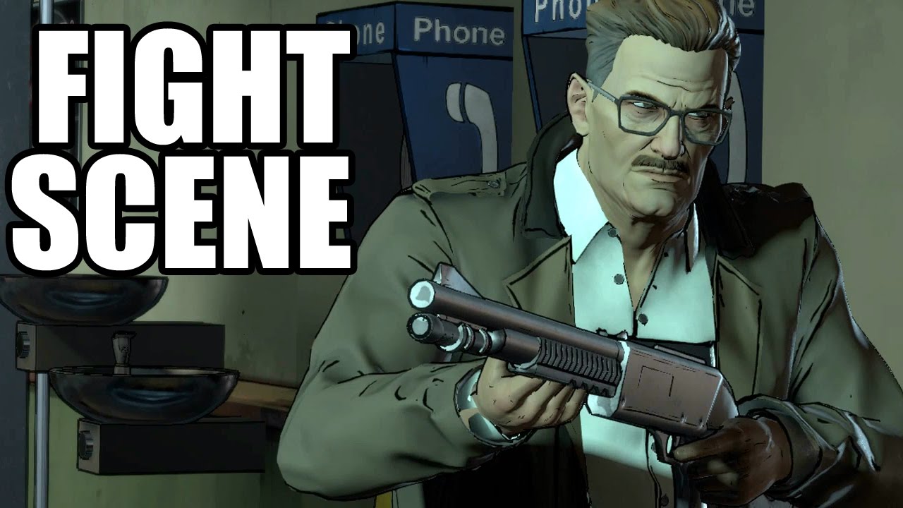 BATMAN The Telltale Series - Police Station Fight
