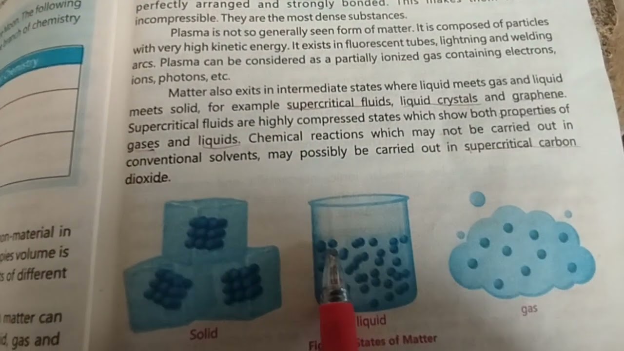 Solids and liquids