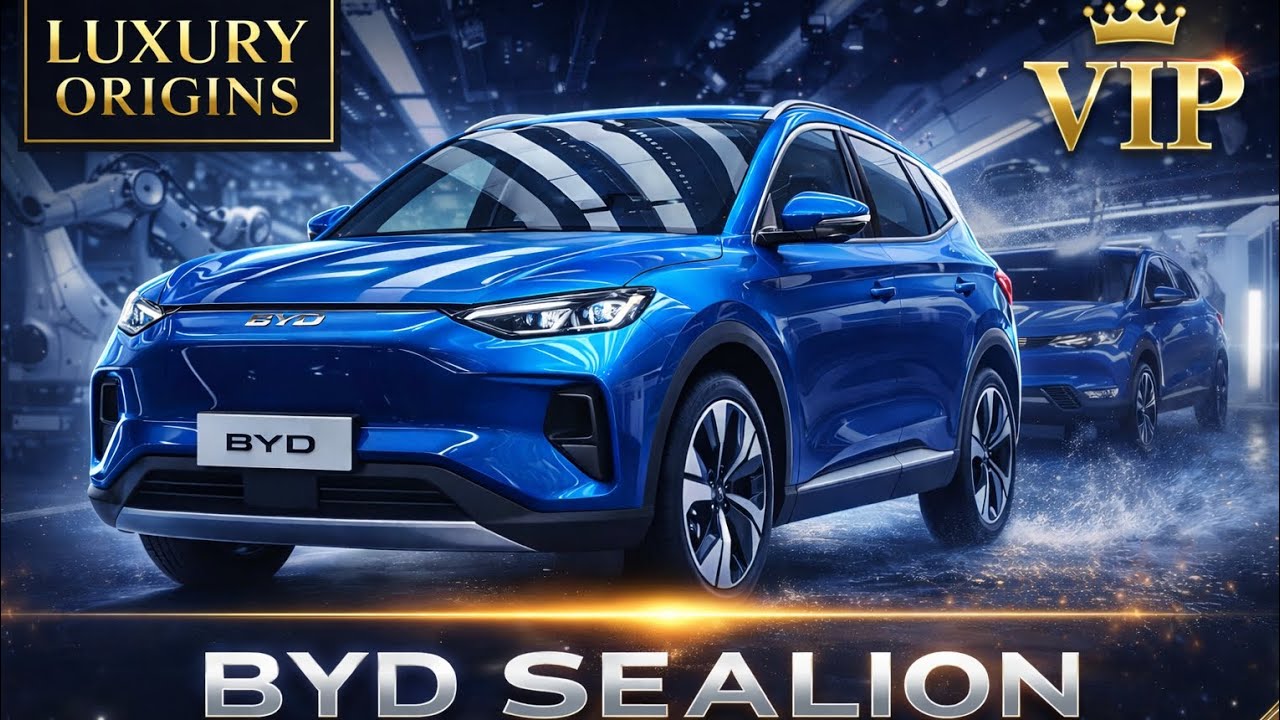 How LUXURY ORIGINS BYD SEALION factory