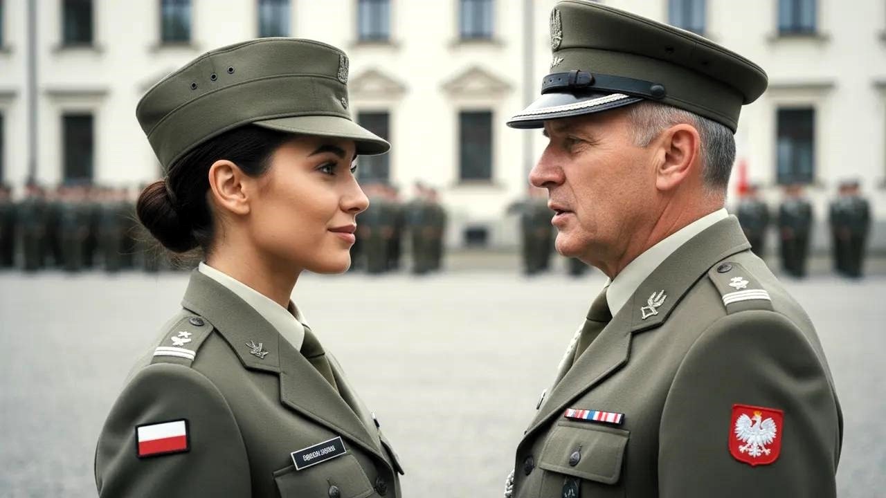 Pułkownik śmiał się z jej papierowego munduru gdy awans z West Point uciszył całą bazę