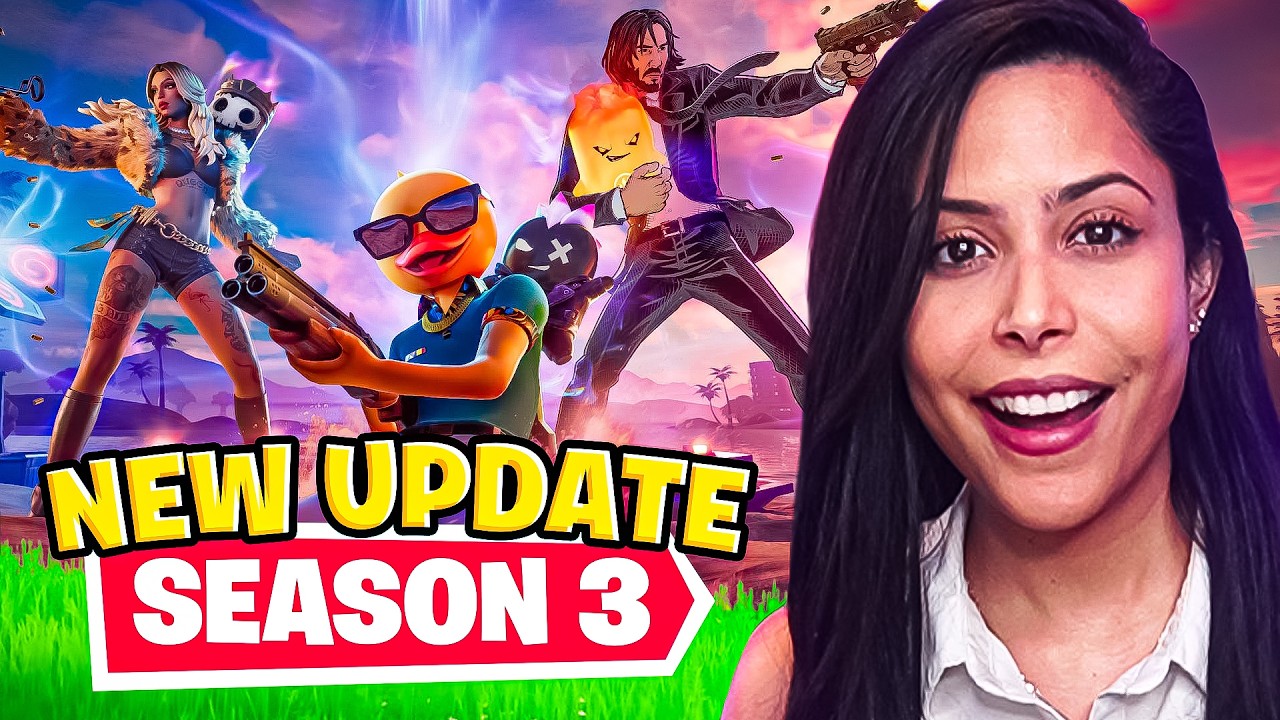 Реакция Chica на НОВОЕ Live-событие *РАСКОЛ* &mdash; Fortnite