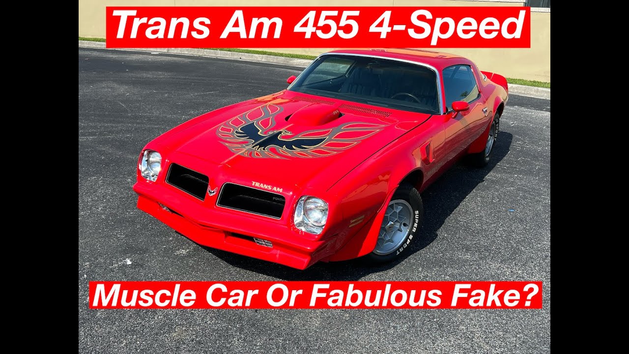 Trans Am 455 1976 года, 4-ступенчатая