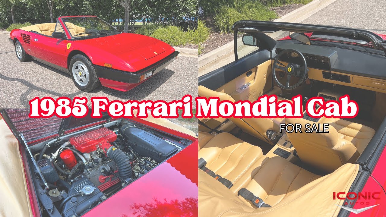 SOLD - 1985 Ferrari Mondial Quattrovalvole Cabriolet