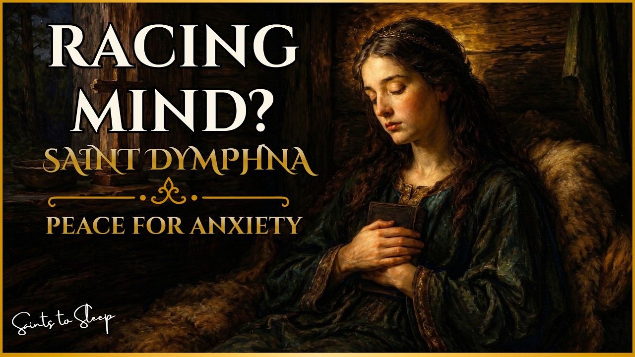 Saint Dymphna: Peace for Severe Anxiety & Racing Thoughts | A Catholic Sleep Story for Mental Calm