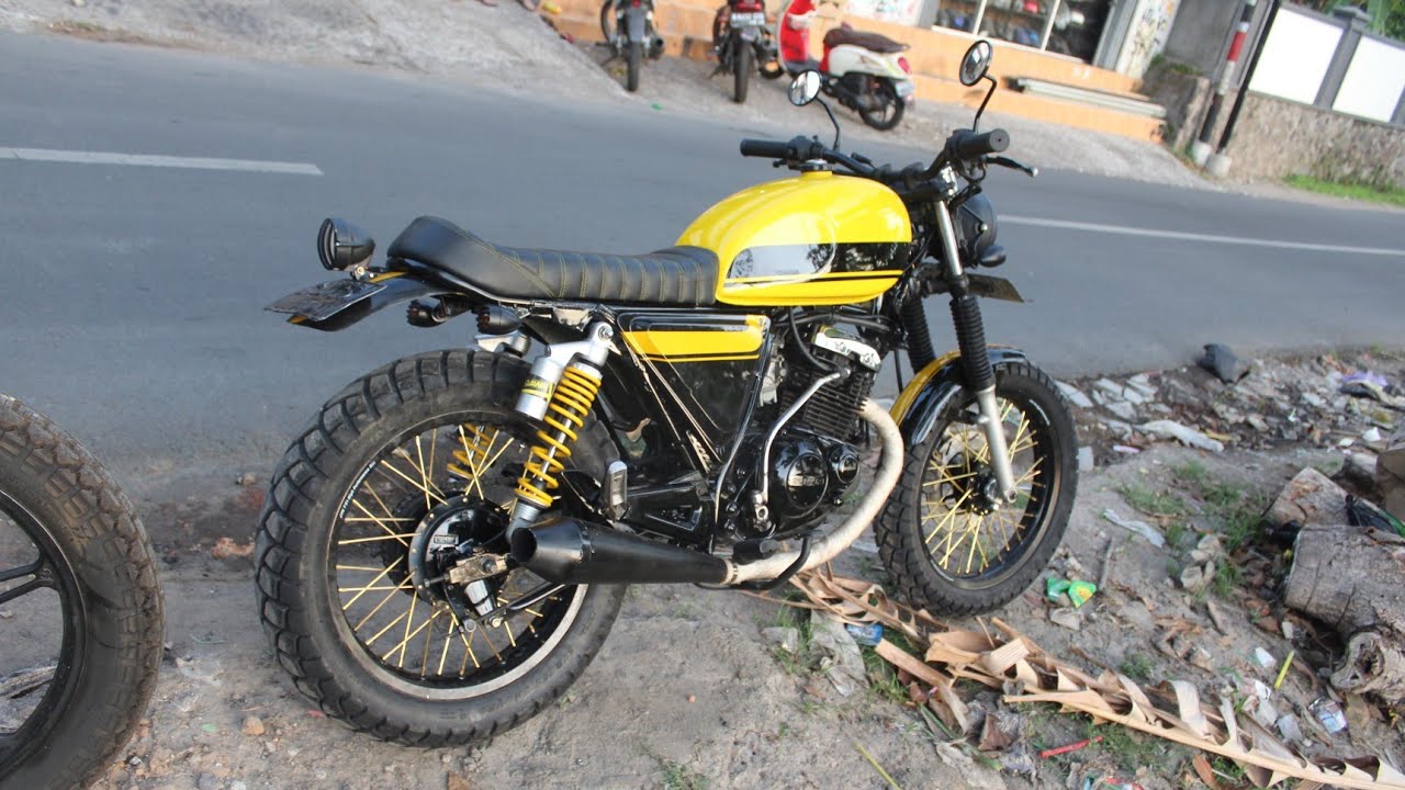 modif japstyle thunder 125 ternyata Bagus nggak harus mahal.
