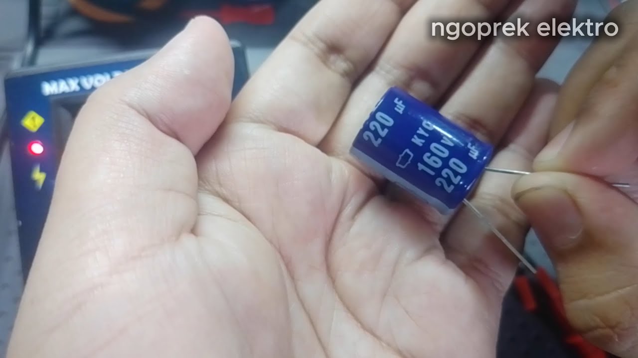 cara mengukur tegangan maksimal elco asli part2