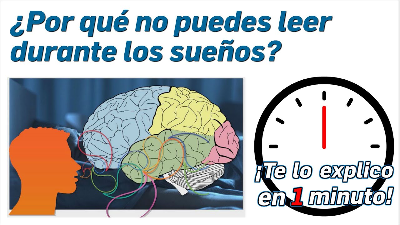 110.- Por qué no puedes leer durante un sueño - ¡Te lo Explico en Un Minuto!