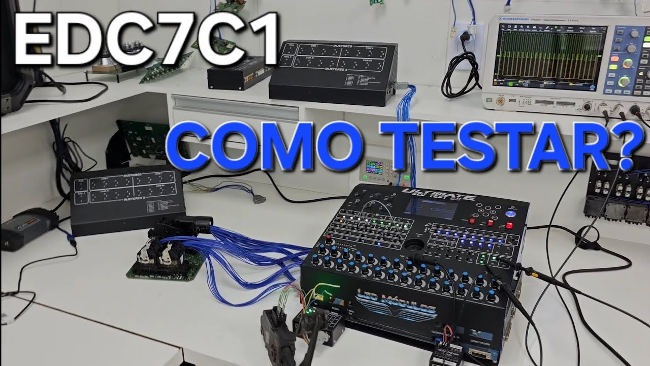 Como testar um EDC7C1 no Ultimate ECU Test 2.0.